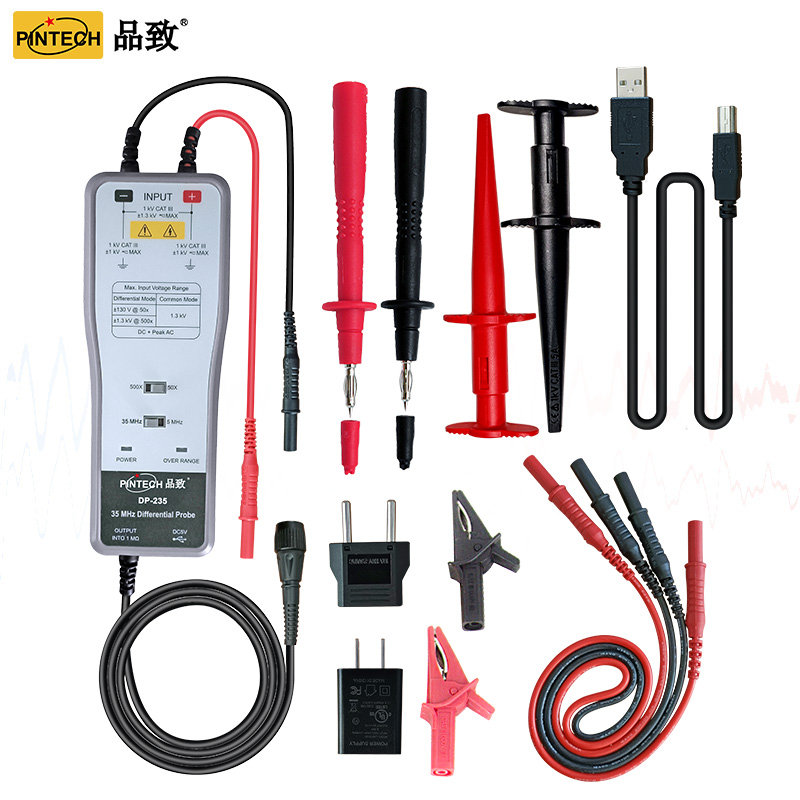 品致PinTech DP-235 有源差分探头(1300V,35MHz)