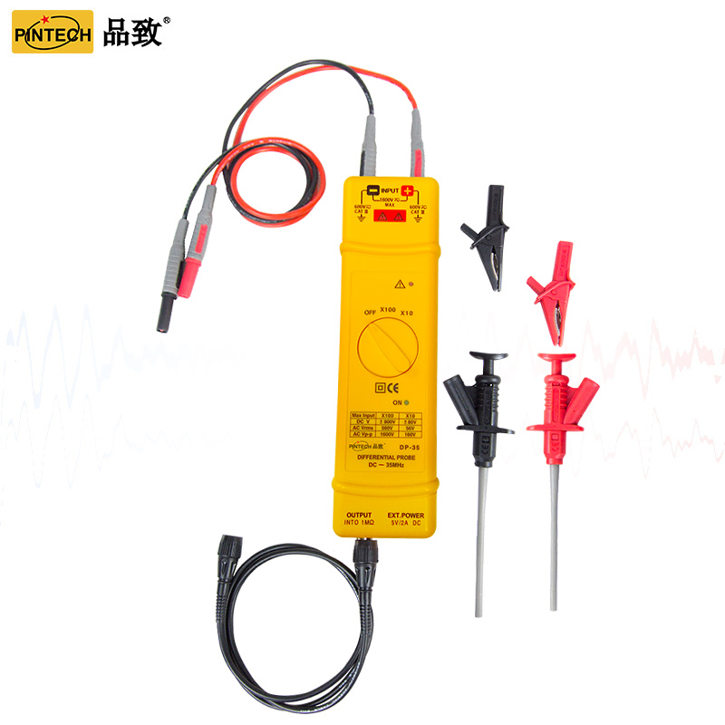 品致PinTech DP-35 有源差分探头(1600V,35MHz)