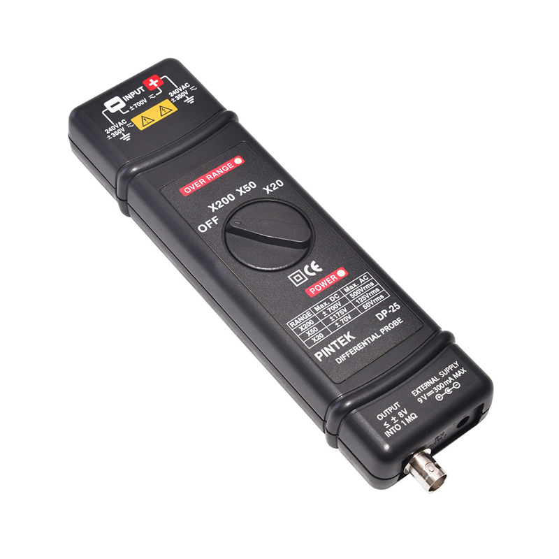 台湾品极 有源差分探头  DP-25 ( 1.4KVp-p / 25M 经济型 )
